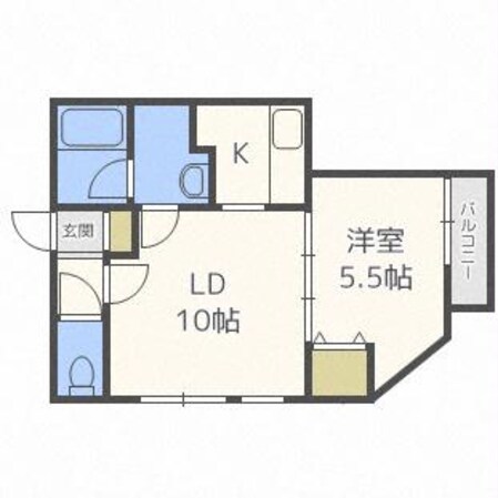 エミネンス南郷１４の物件間取画像